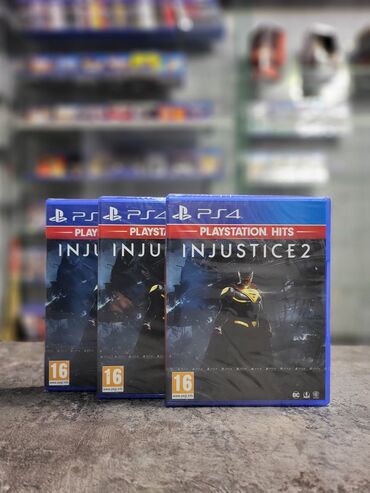 playstation 4 pro цена в бишкеке: Новые запечатанные диски В наличии injustice 2 На русском языке 🇷🇺