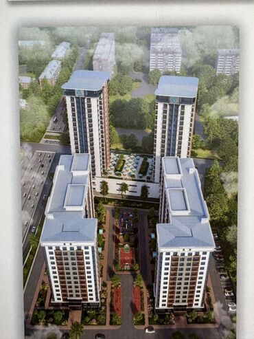 Продажа квартир: 2 комнаты, 62 м², Элитка, 7 этаж, ПСО (под самоотделку)