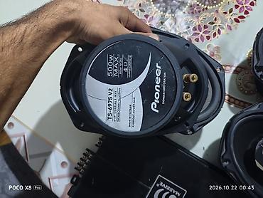 komp: Pioneer avtomobil akustik dəsti - 4 ədəd Pioneer 6x9 düym koaksial — 3
