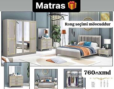 uşağ kravati: Yataq otağı mebel dəsti Tərkibi: - 4 qapılı dolab (2 güzgülü) — 1
