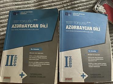 Testlər: Məhsul: “Azərbaycan dili – Test Toplusu” (DİM, 2019), 2 hissə — 1