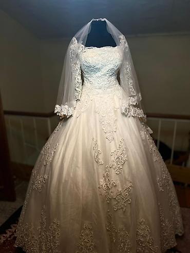 Свадебные платья: Свадебное и вечернее платья 1) Свадебное платье: - Силуэт: бальное, с — 7