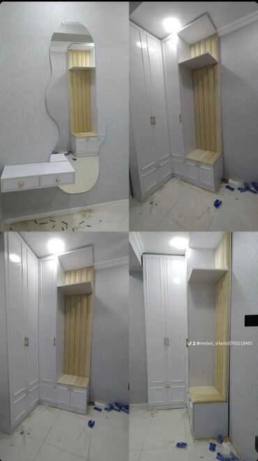 Sifarişlə mətbəx mebeli: Sifarişlə mətbəx dəsti, Özü çəkən petlələr, MDF, Kredit yoxdur, Pulsuz çatdırılma, Rayonlara çatdırılma — 26