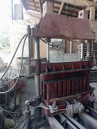 Производство пескоблоков: Гидравлический вибропресс для изготовления стеновых блоков Описание — 1