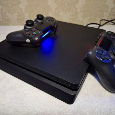 купить playstation 4 бу: Продаю PlayStation 4 slim 500гб В комплекте: Все провода,без дисков