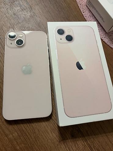 i̇phone usb: IPhone 13, 128 GB, Çəhrayı, Barmaq izi, Face ID — 1