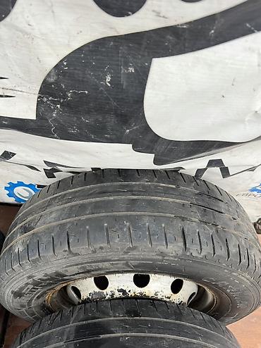 Колеса в сборе: Колеса в сборе 225 / 70 / R 15, Зима, Б/у, Комплект, Легкий коммерческий транспорт (C/LT), Железные, отверстий - 5 — 16