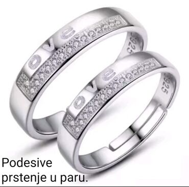 Prstenje: Set prstenja, Materijal: Cirkon — 5