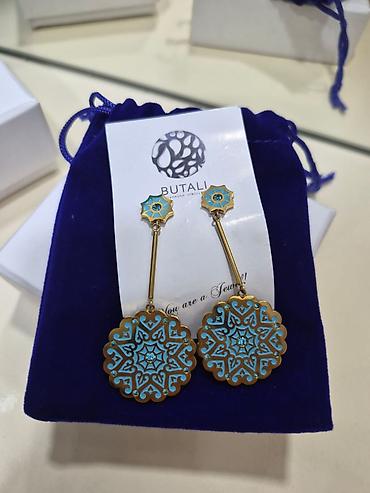 Бижутерия: BUTALI Azerbaijan Jewelry Materiali qizil suyuna salinmish polad — 2