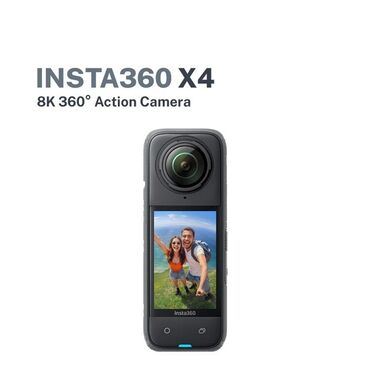 Видеокамеры: Экшн-камера Insta360 X4 Insta360 X4 – это обновленная панорамная