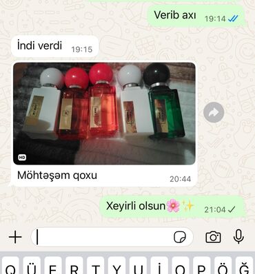 Ətriyyat: Məhsul: Parfüm yağları və flakonlarda hazır ətirlər Təsvir: - Geniş — 18