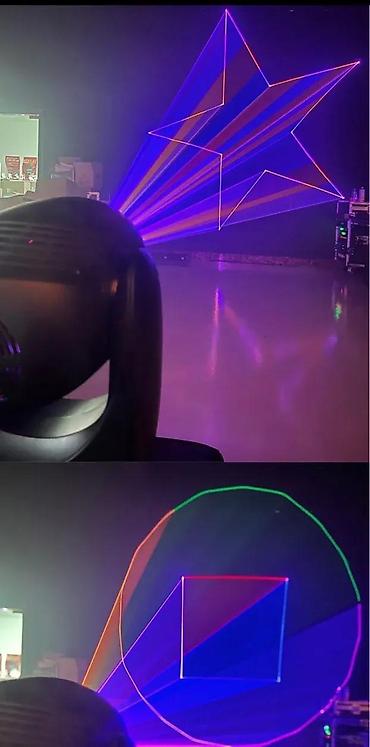 Rasveta: 🎇 ROTO KOCKA / KUGLA LED 120W Profesionalna Moving Head – NOVO ⏳ — 12