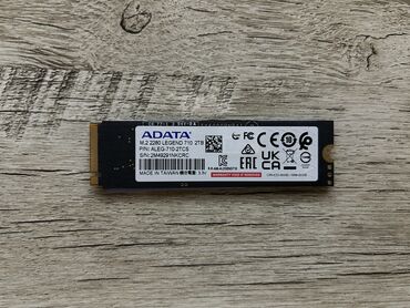 Жесткие диски, переносные винчестеры: Накопитель, Б/у, ADATA, SSD, 2 ТБ, Для ПК