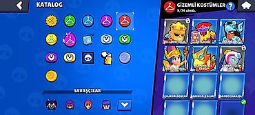 stranger things mike: Brawl Stars hesabı – zəngin kostyum və kolleksiya kataloqu - Kataloq — 5