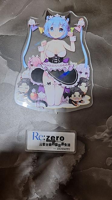 Статуэтки: Акриловые фигурки с аниме "Монолог фармацевта", "Re:Zero", "Токийские — 2