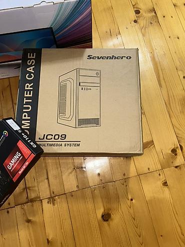 Masaüstü kompüterlər və iş stansiyaları: Masaüstü kompüter komplekti Daxildir: - SkyTech 24" LED monitor — 14