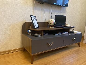 par: TV altlığı / media konsolu - Dizayn: Skandinaviya üslubuna yaxın, qoz — 3
