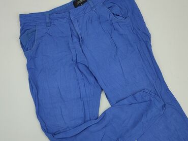 spodnie damskie joggery moro bojówki wysoki stan: Trousers, Reserved, L (EU 40), condition - Good