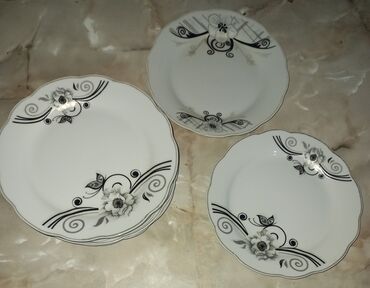 набор ножей zepter: Обеденный набор, цвет - Белый, Фарфор