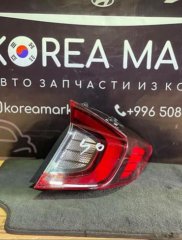 dn8: Задний правый стоп-сигнал Hyundai 2020 г., Б/у, Оригинал, Корея — 3