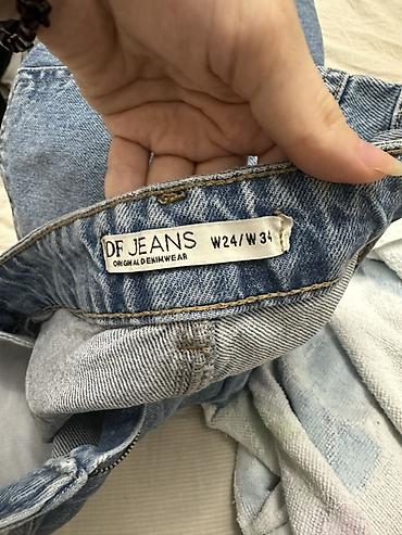 demi curve: DF JEANS w24/w34 Женские джинсы из плотного денима, классический — 5