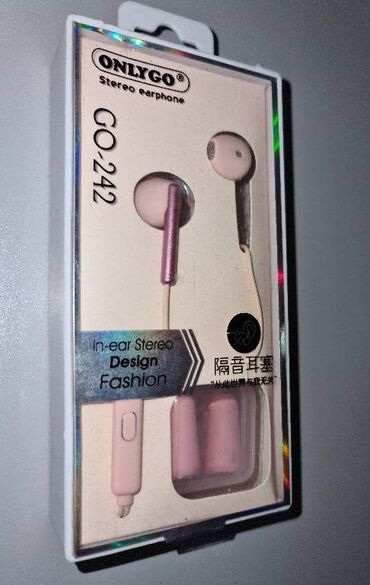 Другие аксессуары для мобильных телефонов: Earphone ONLYGO GO - 242 + микрофон