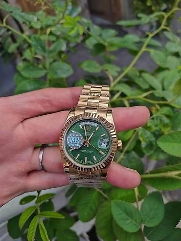 Qol saatları: Rolex Day-Date(prezident) Full Lume Premium:Avtomatik Yapon — 14