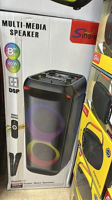 ace pro: Портативная мультимедийная акустика Sing-e ZQS8288 - Два динамика 8" — 1
