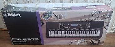 yamaha sintezator: Yamaha PSR-E373 sintezator - 61 ədəd tam ölçülü klaviş - LCD ekranlı — 6