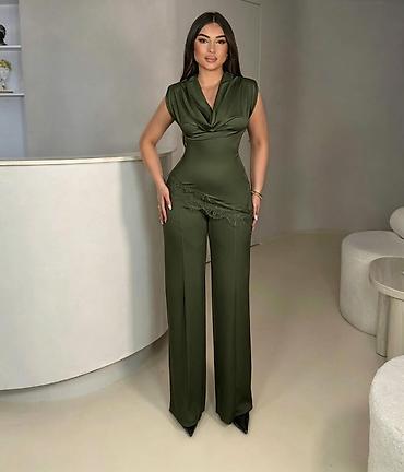 Kompleti: 🔥Elegantni dvodelni komplet – i pantalone sa širokim nogavicama ✅3000 — 8