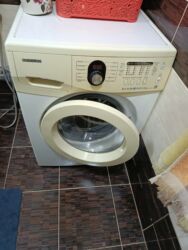 notebook ikinci el: Paltaryuyan maşın Samsung, 6 kq, İşlənmiş