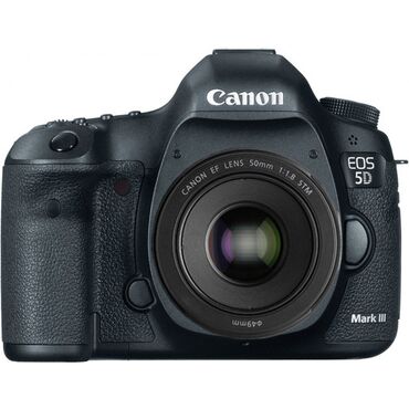 микра наушник: Canon EOS 5D Mark III с объективом Canon EF 50mm f/1.8 STM — полный