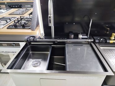 Çanaqlar, tülpanlar: Düzbucaqlı Mətbəx çanağı, Paslanmaz polad