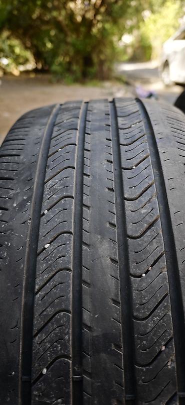 mishlen: Резина б/у на пару месяцев Firestone с одной заплатой Michelin — 6