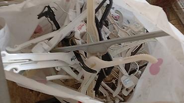 Mağaza avadanlığı: Plastik paltar asqıları – kicik modelleri - Material: möhkəm plastik — 2