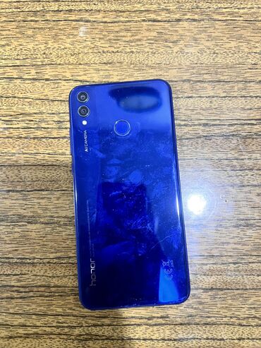 телефон fly ff241: Honor 8X, 64 GB, rəng - Göy, Sensor, İki sim kartlı, Face ID