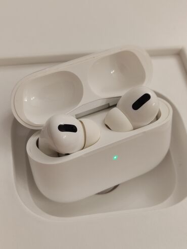 baku electronics qulaqlıq: AirPods Pro (Original) Cox az osfifade olunub. Karobkadaki