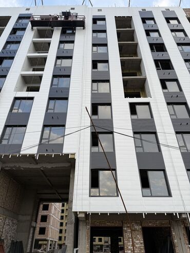 базар жок уй сатылат бишкек 2024: 2 комнаты, 70 м², Элитка, 9 этаж, ПСО (под самоотделку)