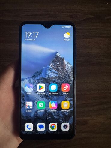 max 3: Xiaomi Redmi 8, 32 GB, rəng - Mavi, 
 Barmaq izi, İki sim kartlı, Face ID