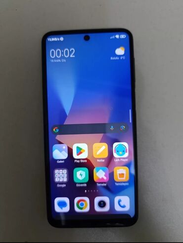 Xiaomi: Xiaomi Redmi Note 9S, 64 GB, rəng - Göy, 
 İki sim kartlı, Face ID, Düyməli