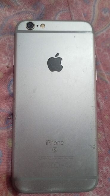 Apple iPhone: IPhone 6s, < 16 GB, Gümüşü, Barmaq izi, Sənədlərlə