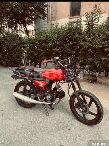 Квадроциклы: Moped/Motosiklet – “M50” model - Rəng: qırmızı (qara detallarla) -