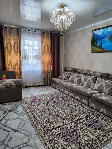 1 квартира бишкек: 3 комнаты, 64 м², 105 серия, 5 этаж, Евроремонт