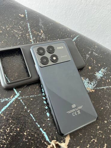 poco x3 pro чехол бишкек: Poco X6 Pro 5G, Колдонулган, 256 ГБ, түсү - Кара, 1 SIM, 2 SIM