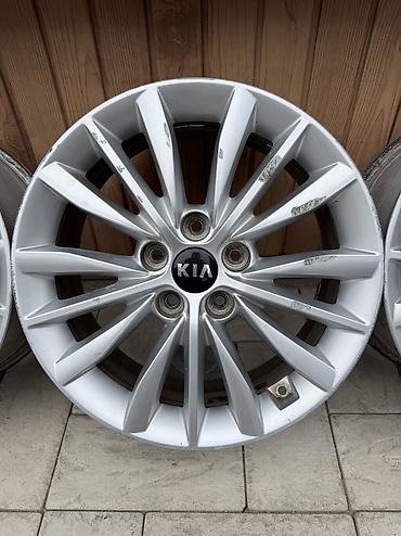 диски к7: Литые Диски R 17 Kia, Комплект, отверстий - 5, Б/у — 4