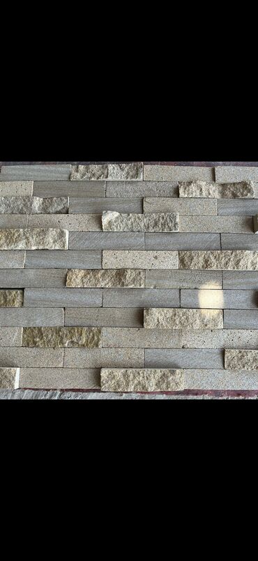 Dekorativ daşlar: Təbii daş məhsulları - Bazalt/klinker tipli qara-boz döşəmə daşları — 13