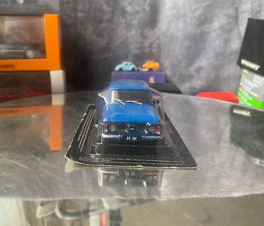 Avtomobil modelləri: Коллекционная модель Moskvich-412028 IZH blue 1982 DeAgostini Scale — 3