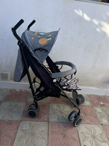 Gəzinti arabaları: Uşaq arabası – yüngül və praktik model - Rəng: boz çalarda tekstil — 7