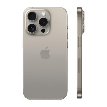 Apple iPhone: IPhone 15 Pro, Новый, 256 ГБ, Зарядное устройство, Защитное стекло, Чехол, 100 %