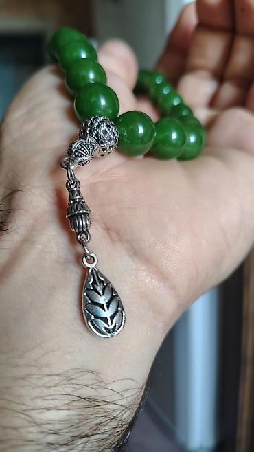 Бижутерия: Təsbeh – yaşıl Nifrit(Jade)daş muncuqlu, çatdırılma ancaq Koroğlu və — 4